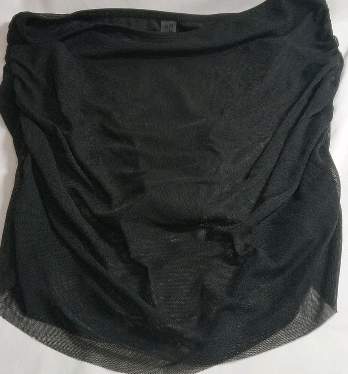 New | Size XL Women's Mesh Skirt w/ Built in Underwear