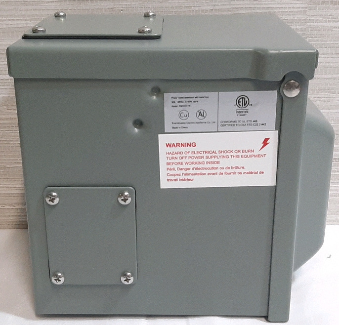 New RV/EV Power Outlet Box with NEMA 14-50R | 125/250V