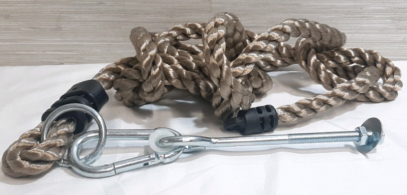New Tree Swing Rope with Steel Cables