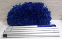 New Microfiber Duster, Up to 66" Reach, Ideal for Ceiling Fans and Hard to Reach Spots