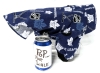Size Small/Med Dogs | Adorable Handmade TORONTO MAPLE LEAFS Flannel Button-Up Dog Shirt with Leash Clip - 2