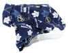 Size Small/Med Dogs | Adorable Handmade TORONTO MAPLE LEAFS Flannel Button-Up Dog Shirt with Leash Clip - 3