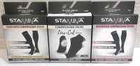 3 New Stamina Pairs of Compression Socks