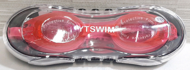 New YTSwim Pink Silicone Swimming Goggles