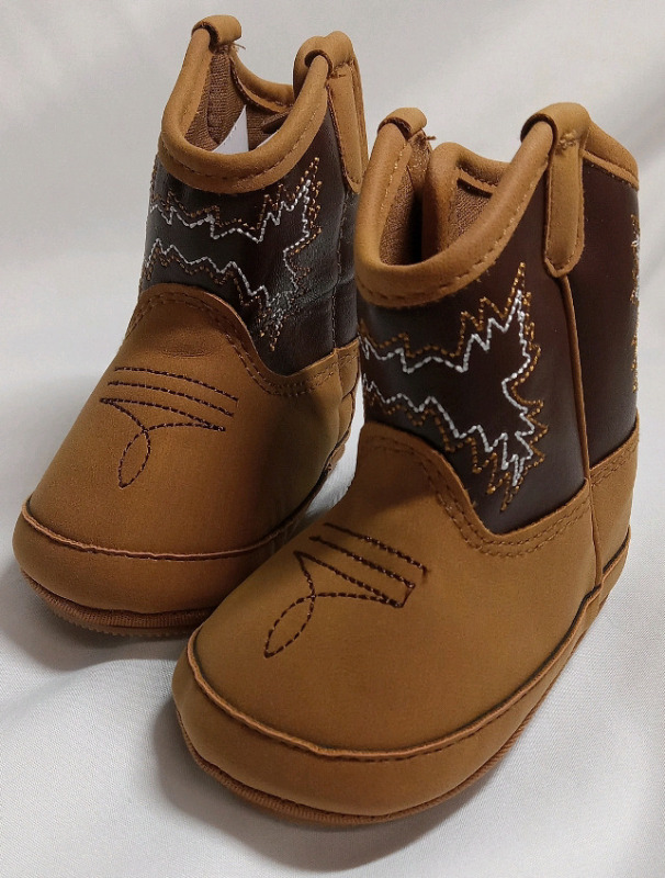 New | Size 12 Infants Absolutely Adorable Cowboy Style Boots