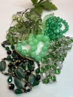 Celebrate Green 5 Lovely Necklaces