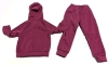 New Size 4-5Y Girl's "Little Princess" Hoodie & Elastic Waist Jogging Pants - 2