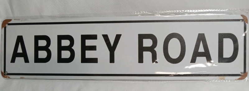 New | The Beatles: Abbey Road Wall Sign