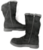 New Size EU43 Women's Suede Mid Calf Winter Boots with Side Zippers - 3