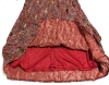 New Size 1XL Women's Lined Super Sparkly Intricately Detailed Dress with Puffy Sleeves & Zipper at Back - 4