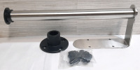 New Stainless Steel Paper Towel Holder with Silicone Tips
