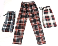 3 New Size Small Women's Plaid Print Elastic Waist Lounge Pajama Pants