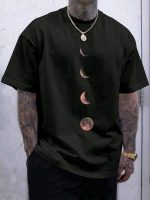 New Size 3XL Men's MANFINITY Blood Moon Phases Graphic Tee