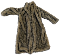 New Size Small Women's Super Soft & Shaggy Faux Fur Long Winter Jacket