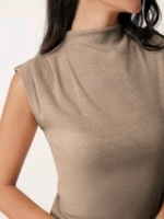 New Medium Women's OGL Mockneck Tucks Tank.
