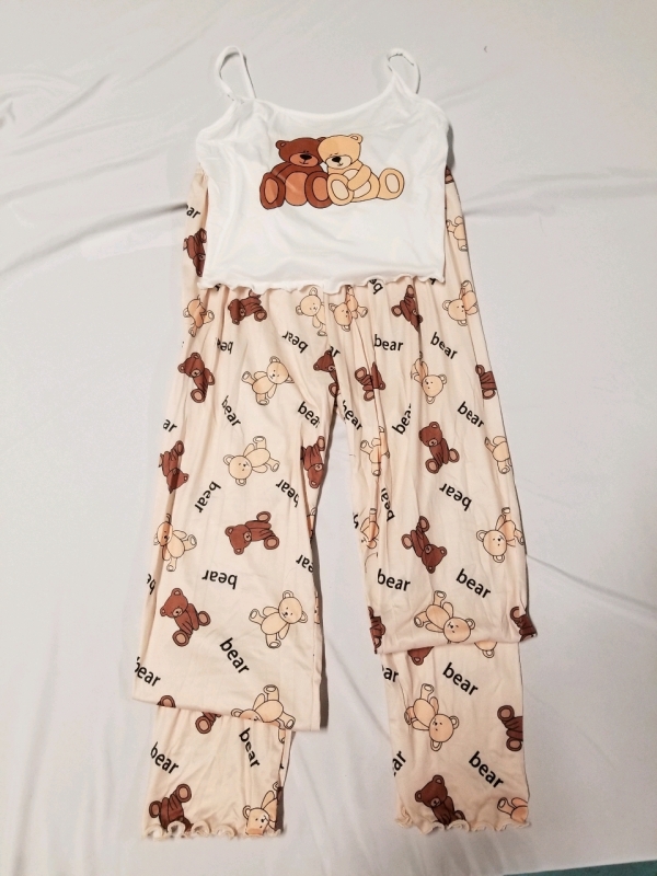 New size small ladies Teddy Bear pajamas