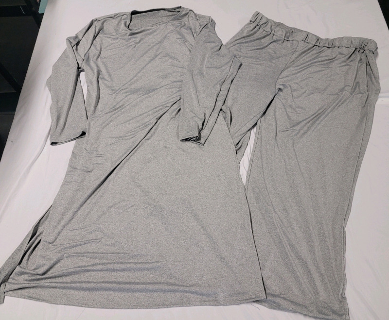 New - Sz. 5XL Women's 2pc. Lazy Day / Pajama Set , Grey