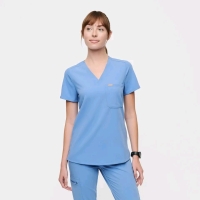 New Size XL Women's FIGS Catarina One-Pocket Scrub Top | Retails $58
