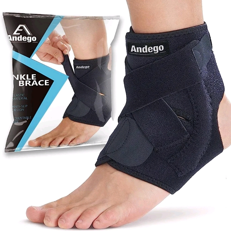 New Andego Ankle Brace. One Size Fits Most.