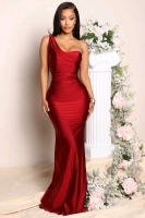 New Size Large Women's Fashion Nova Calling You Over Maxi Dress : Wine