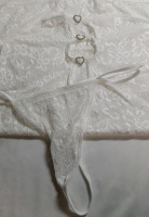 *Adults Only* New | Size L Women's G-String and Lace Dress