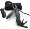 New - QuntionSt 15-in-1 Multi-Function Folding Tool w/Belt Case