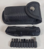 New - QuntionSt 15-in-1 Multi-Function Folding Tool w/Belt Case - 2