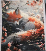 New | Animal Themed Kids Blanket / Wall Banner | 49" x 58"