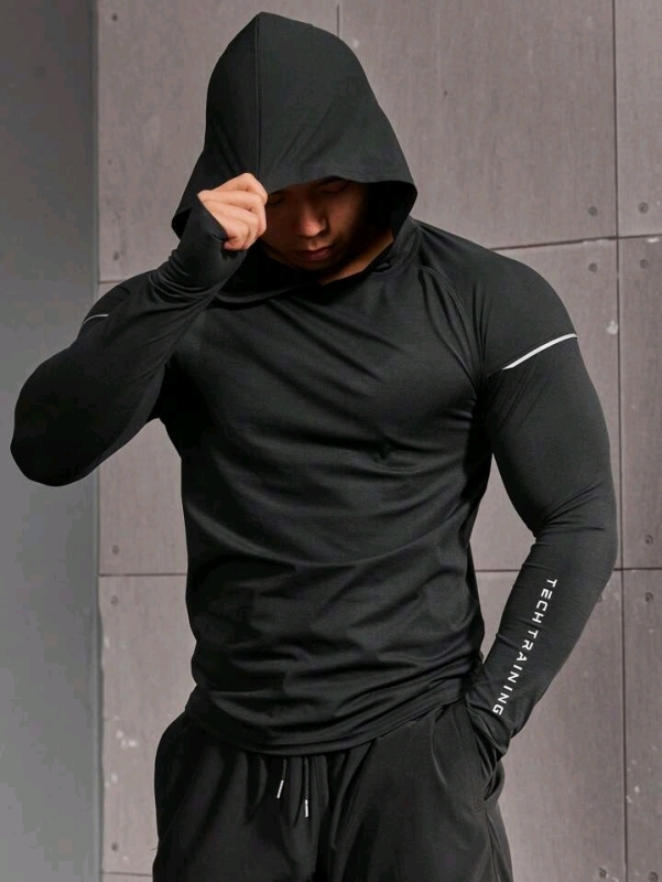 New Size XXL Men's MANFINITY Tech Training Long-Sleeve Hooded Top