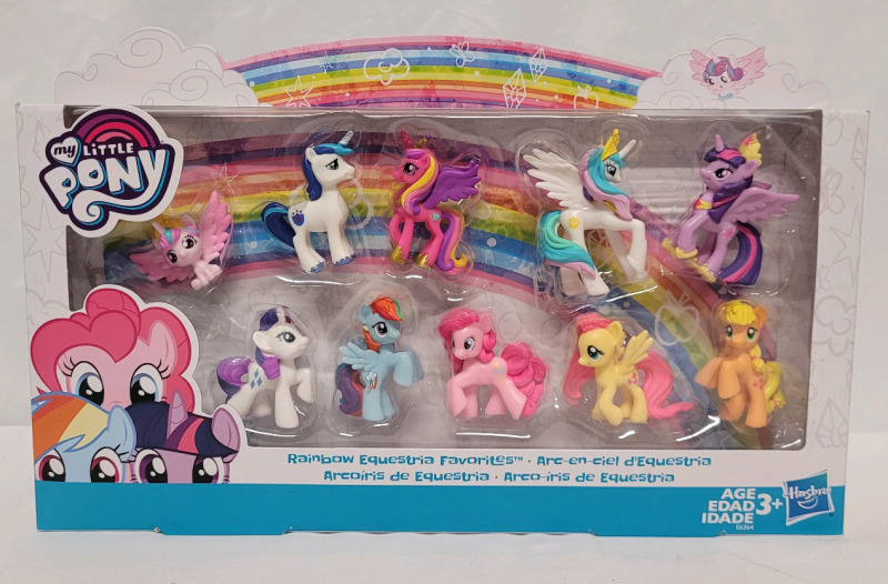 New - My Little Pony Rainbow Equestria Favorites Pony Figures
