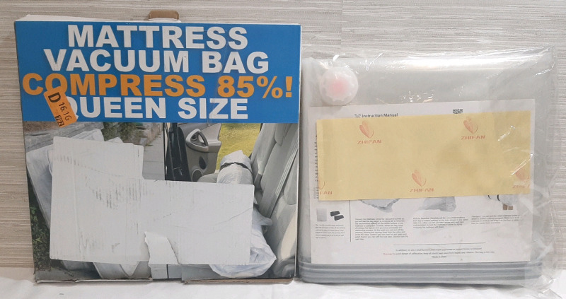 New Vacuum Compression Bags for Blankets and Sheets