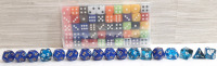 50 New Six Sided Dice, 10 d12's, d20, d9, d8, d4 and d90