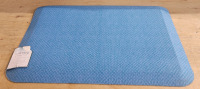 New - Soft Step Anti-Fatigue Kitchen Mat , Blue . Measures 18"&times;24"