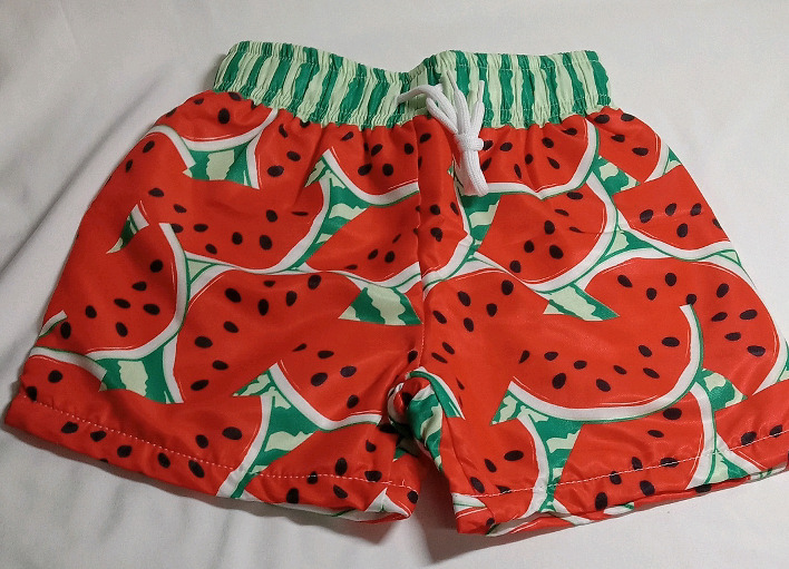 New | Size 18-24M Kids Watermelon Swimming Trunks