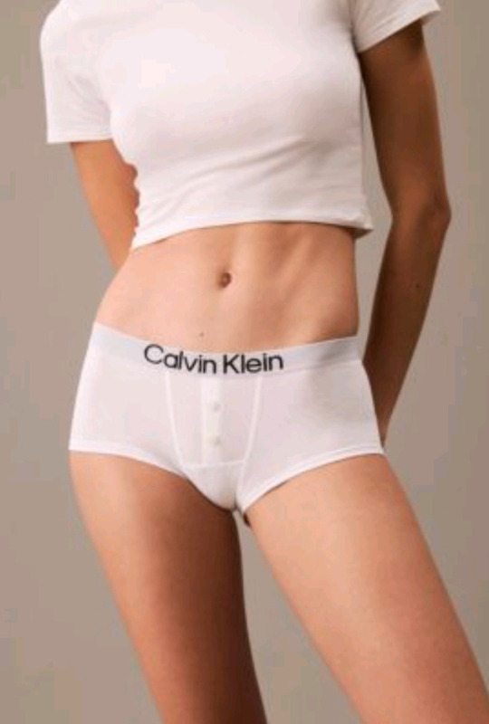 New | Size L Women's Calvin Klein Boyshort Underwear