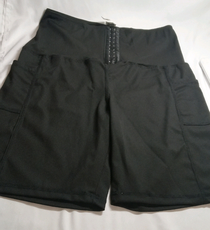 New | Size 1XL Women's Corset Top Shorts