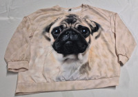 New sz 4XL Women's Sweatshirt - Pug