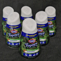 6 New Clorox Fraganza Gel Air Fresheners Fresh Pine Scent 170g Each