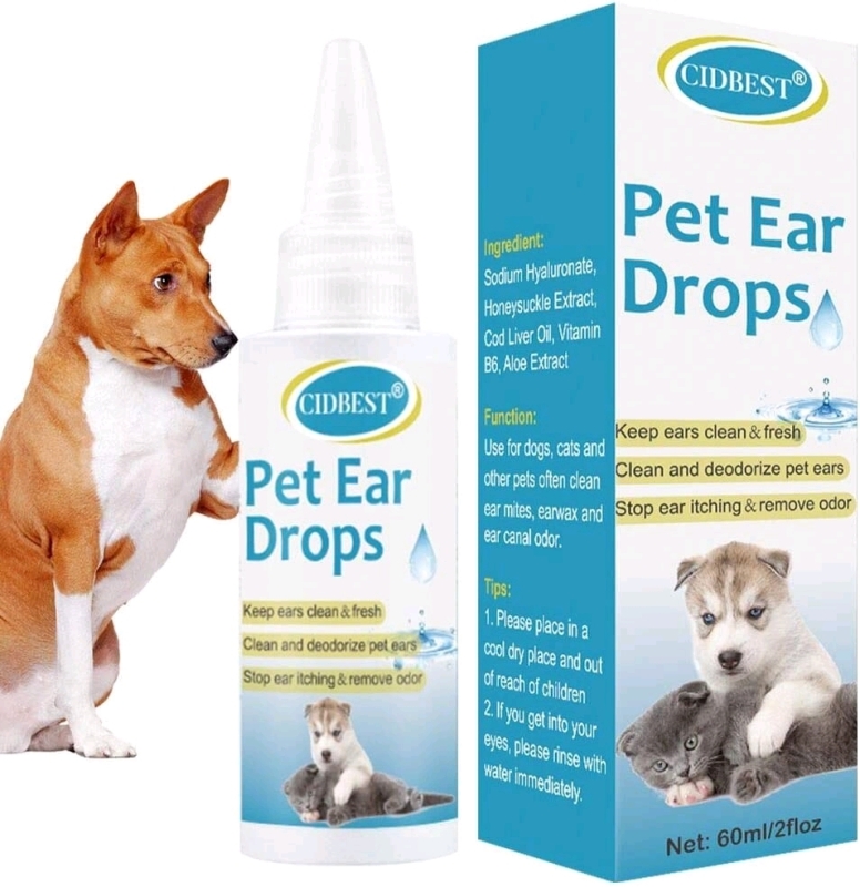 New CidBest Pet Ear Drops 60ml