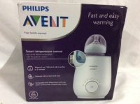 New PHILIPS Fast Bottle Warmer AVENT
