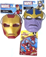New Kids Size MARVEL Masks (Iron Man & Thanos) & Disney Junior Mickey Mouse Super Sticky Star