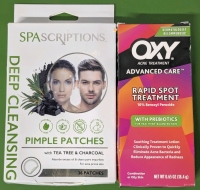 New OXY Advanced Care Rapid Acne Spot Treatment Lotion 18.4g + SpaScriptions Deep Cleansing Patches (36 Patches in Pack)