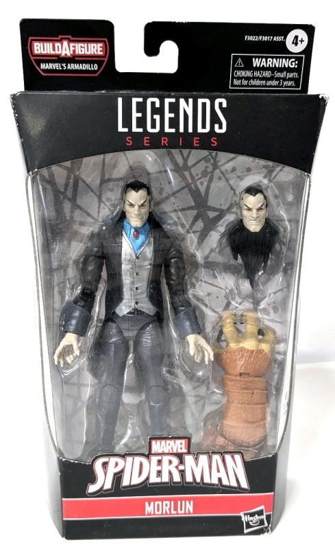 New Marvel SPIDER-MAN Legend Series : MORLUN with Armadillo Build-a-Figure Arm Part #5