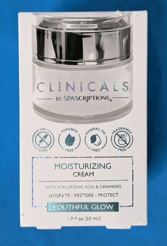 New SpaScriptions CLINICALS Youthful Glow Moisturizing Cream : 50ml