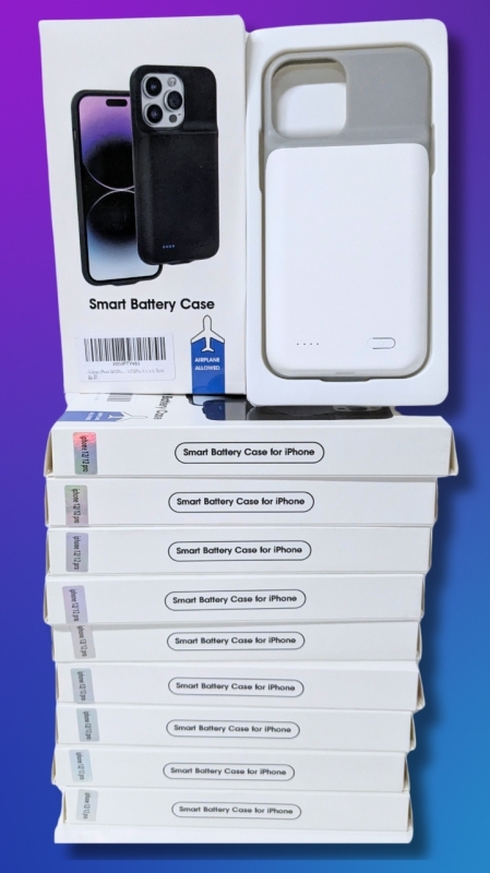 10 New iPhone 12/12 Pro Smart Battery Cases | $500 Retail Value!