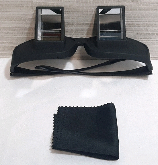 New Pair of "Drunk" Goggles, Functions as Intended, Comes with Microfiber Cleaning Cloth