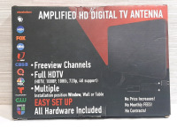 New Amplified HD Digital TV Antenna, Supports up to 4k