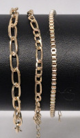 3 New Bracelets - 7" long