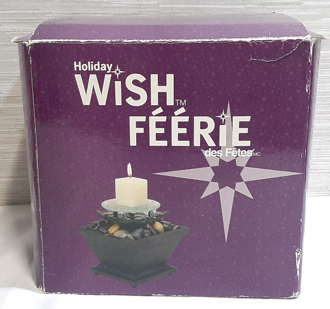 New Holiday Wish Rialto Naturals Bubbling Fountain
