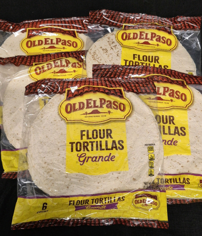 30 New Old El Pado Large 12.5" Tortillas BB Oct 15 2025